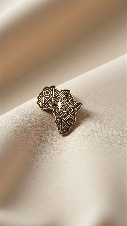 Broche "Nsoroma" - Enfant des étoiles -