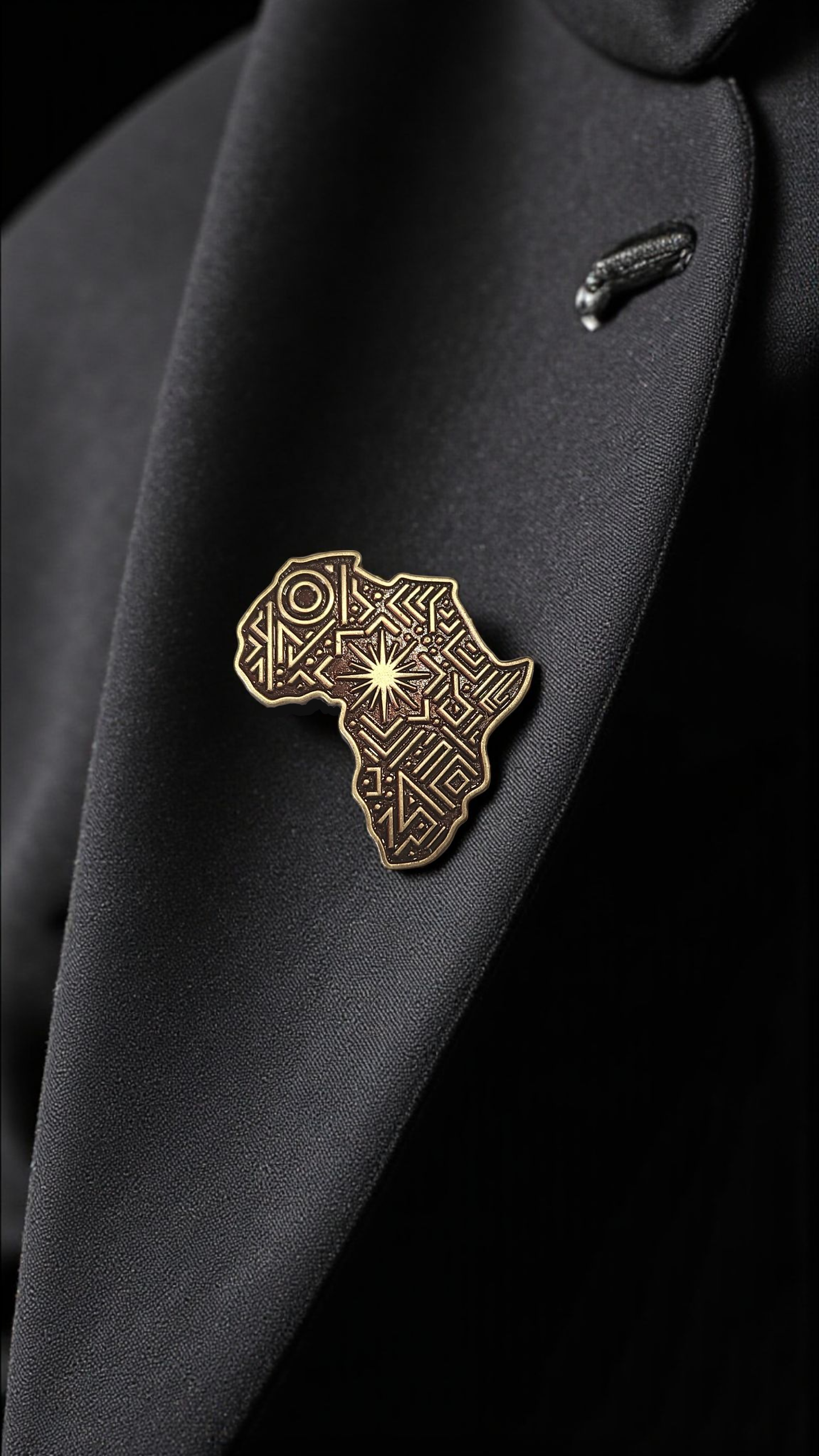 Broche "Nsoroma" - Enfant des étoiles -