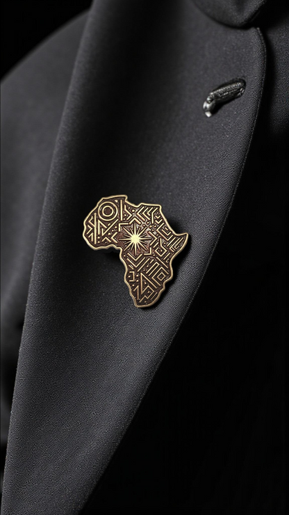 Broche "Nsoroma" - Enfant des étoiles -